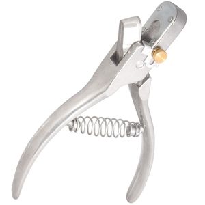 Stainless Steel Ear <b>Tag</b> Plier U Shape Notch Durable Veterinary Equipment for <b>Dog</b> Animal Identification - Product Image 5