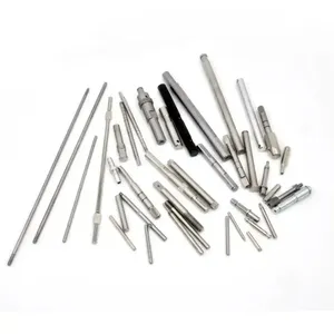 Composants de base de machines en acier inoxydable usiné de précision industrielle, à finition brillante et diamètre de tête de douze millimètres - Product Image 2