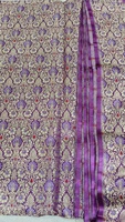 Tissu en soie satinée MULTI MEENA