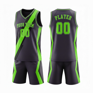 Nuevo Conjunto Deportivo Transpirable, Combinación de Colores Personalizada Profesional, 100% Poliéster, Manga Larga, Talla Grande - Product Image 1