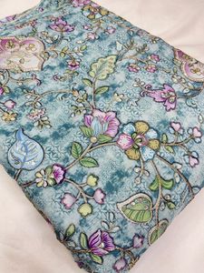 Premium Natural Crepe <b>Fabric</b> India Woven Anti-static Cross Multicolored <b>Medium</b> Weight Breathable Flowy Women and Girls Apparel - Product Image 6