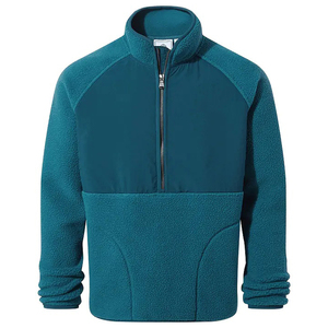 Nouvelle veste en sherpa pour homme, respirante, pour l'hiver, design personnalisé, logo sur le devant, style streetwear, pour l'extérieur - Product Image 1