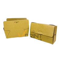 Boîtes auto-érectables en carton Bio Tek Cube Gable, résistantes à la graisse, pour sushis, nouilles, gelées, plats à emporter, recyclées, avec pelliculage mat