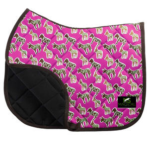 Almohadillas de alta calidad para sillas de montar de caballo, almohadilla larga para silla de montar con sublimación, excelente calidad para equitación. - Product Image 6