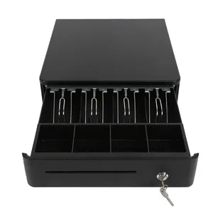 cash drawer 5 bills 8 coin computer money portable jewelry security lock safe petty cash box