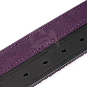 Ceintures en cuir robustes, sangle en cuir véritable, boucle fiable, longueur réglable, finition durable, fabrication en gros sur mesure - Product Image 6