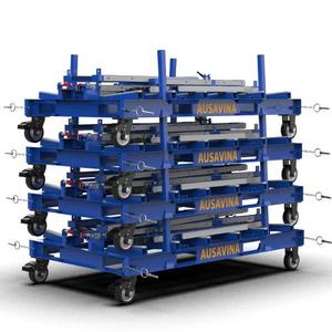 Ausavina Folding One-Stop A-Frame for Organizing and Transporting Stone Slabs in Construction Areas, Factories - Product Image 3