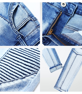 Nuevos pantalones vaqueros de moto para hombre, pantalones de motociclista, pantalones vaqueros de mezclilla con protección para montar en moto, con el mejor OEM - Product Image 4