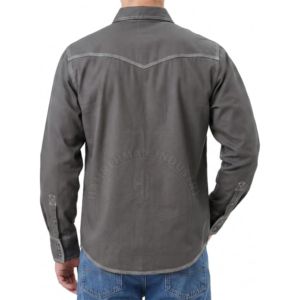 Camisa Ignífuga CAT 2 FR con Botones, Manga Larga, Estilo Western, Triple Costura, Resistente, para Soldadura, con Protección - Product Image 2
