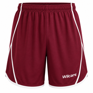 Pantalones Cortos Deportivos Sublimados con Nuevo Diseño para Hurling Gaélico, Uniformes de Alta Calidad para Hombre, Pantalones Cortos de Combate, Fitness, Wilcare, Negros - Product Image 3