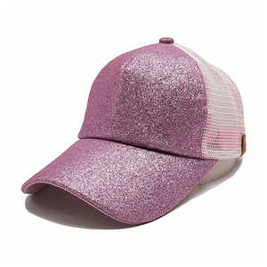 Gorra de béisbol con cola de caballo, ajustable, neutral, informal, de verano, para uso diario - Product Image 1