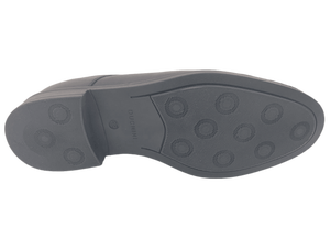 Zapatos Oxford de Cuero Genuino Negro para Hombre, Punta Redonda, con Cordones, Transpirables, Suela de Cuero Vacuno, para Todas las Temporadas, Estilo Casual - Product Image 5