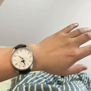 Montre automatique mécanique pour homme 42 mm de la marque TW CN Factory, cadeau surprise, montre de créateur tendance avec bracelet en cuir pour homme. - Product Image 4