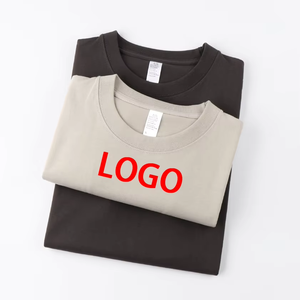 T-shirt Homme Oversize 100% Coton Haute Qualité, Impression Logo Personnalisé, Motif Uni, Tissu Tricoté Lourd 260 Grammes - Product Image 5