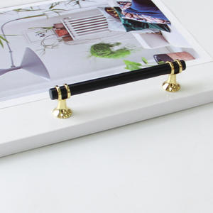 Tiradores de Lujo Modernos de Aleación de Zinc en Negro Mate y Dorado para Muebles de Cocina, Comedor y Baño - ¡Venta Caliente! - Product Image 4
