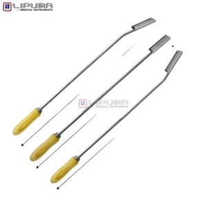 Juego de limas dentales equinas MOL 3 con mango de madera ajustable para procedimientos quirúrgicos de esterilización felina, incluye limas rectas y angulares - Product Image 4