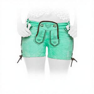 Shorts en jean décontractés pour femme, taille mi-haute, coupe droite, style japonais, écologiques, en mélange coton-élasthanne, séchage rapide - Product Image 1