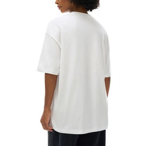 Camisetas Lisas de Algodón Oversize Personalizadas OEM para Mujer, Tallas Grandes, con Logotipo Personalizado, Estampado Gráfico, Jersey Casual Tejido, Camiseta Lisa Teñida - Product Image 5