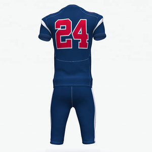 Ensemble d'uniformes de football américain personnalisés, maillot de compression et pantalon, vêtements d'entraînement et de match pour équipe, vêtements de sport - Product Image 4