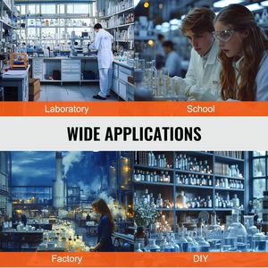 Supporto da Laboratorio in Acciaio da 23,6 Pollici con Base in Ghisa da 8,3 x 5,3 Pollici, Include Set di Supporti per Retort per Laboratori - Product Image 6