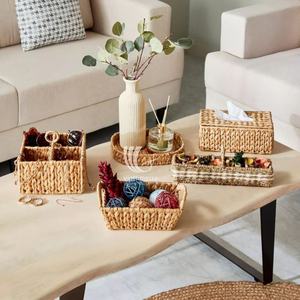 Vente! Meilleure vente porte-ustensile en jonc de mer tissé naturel, porte-caddie organisateur artisanat pour ustensiles de cuisine en gros - Product Image 4