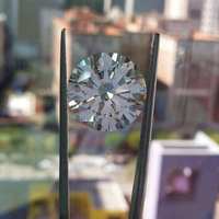 Diamants ronds brillants cultivés en laboratoire HPHT CVD, couleur D, clarté VVS, percés au laser, certifiés IGI, 1-5,14 carats, en vrac, vente en gros