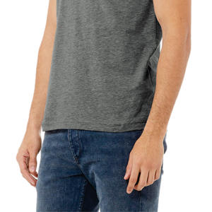 Camiseta de Cuello Redondo, Manga Corta, Diseño de Punto, Ajuste Cómodo, Perfecta para Serigrafía y Uso Diario Informal - Product Image 5