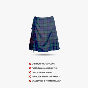 Tela de Mezcla de Lana de Alta Calidad, Tartán Escocés Tradicional, Kilt para Ocasiones Formales, Vestido Escocés, Tartán Escocés - Product Image 4