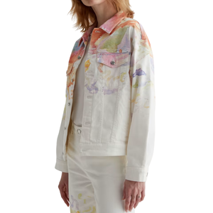 Chaqueta de Mezclilla para Mujer, Corte Regular, Lavada, Otoño Invierno, Elegante, Estructurada, Compacta, Silueta Mini, Abrigo Exterior, Venta al por Mayor, OEM, ODM - Product Image 6