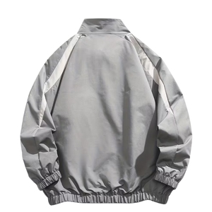8118/FANMAJIALIE Último Modelo Chaqueta Casual con Cremallera Estilo Universitario para Mujer, Top con Capucha de Moda Urbana para Otoño - Product Image 2