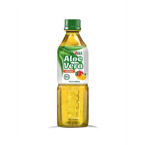 Puré de Aloe Vera con Sabor a Mango, en Botella PET NFC, Fabricación de Marca Privada OEM/ODM, Venta al por Mayor, 500 ml x 24 Latas - Product Image 1