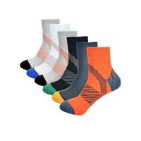 Chaussettes de sport unisexes, respirantes, anti-odeur, douces et confortables, avec technologie d'évacuation de l'humidité.