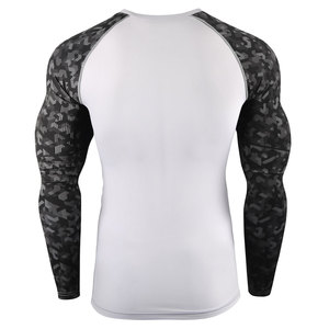 Camiseta de Compresión de Alta Calidad para Hombre, Sublimada Personalizada, para Entrenamiento de Lucha, Larga, Cómoda y Duradera - Product Image 1