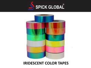 Ruban adhésif holographique multicolores irisé pour emballage cadeau, scrapbooking et décoration artisanale - Product Image 3