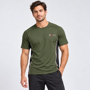 Camiseta de algodón premium para hombre con corte regular cómodo, tela transpirable, diseño de cuello redondo y costuras duraderas para uso diario. - Product Image 1