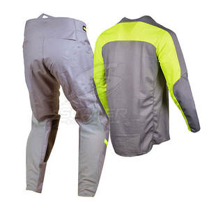 Prix de gros direct usine, équipement de motocross personnalisé avec logo, taille plus, coupe-vent, respirant, polyester/nylon, tailles disponibles - Product Image 3