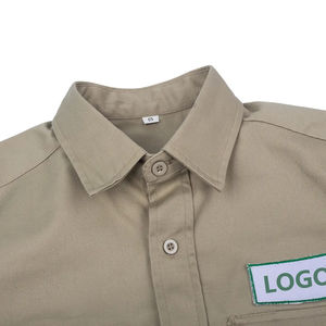 Camisas de Trabajo a Cuadros de Franela de Algodón para Hombre, Resistentes al Fuego, de Manga Larga, Informales, Ignífugas, para Soldadura - Product Image 3