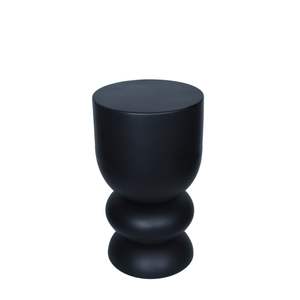 Ensemble de 2 tables d'appoint contemporaines en fer industriel, tables décoratives en forme d'œuf avec plateau en verre fumé, table d'appoint faite à la main - Product Image 5