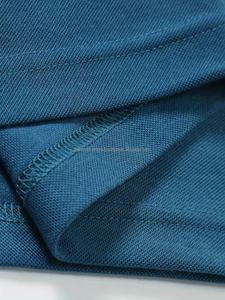 เสื้อโปโลแขนยาวของผู้ชายเสื้อโปโลผ้าฝ้าย35% 65% ออกแบบได้ตามต้องการ - Product Image 3