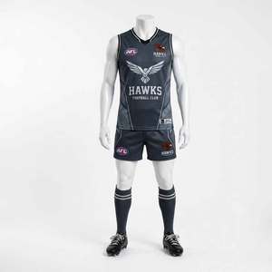 ชุดทีม AFL แบบกำหนดเอง ผู้ผลิตชุดกีฬาประสิทธิภาพสูงจากผ้าพรีเมียมยืดหยุ่น OEM ODM - Product Image 1