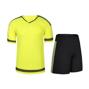 Conjunto de Uniformes de Fútbol Unisex para Adultos, Personalizables, Camiseta y Pantalones Cortos de Fútbol, Transpirables, de Algodón/Spandex, que Absorben la Humedad, con Elasticidad en Cuatro Direcciones - Product Image 1