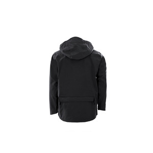 Custom <b>Men</b>’s Waterproof Hard <b>Shell</b> Training <b>Jacket</b> Longline Hooded Outdoor Windbreaker - Product Image 2