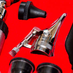 Set de Diagnóstico ENT de Fibra Óptica, Kit de Examen Médico Manual Reutilizable para Ojos, Oídos, Nariz y Garganta, Certificado CE ISO, OEM ODM - Product Image 6