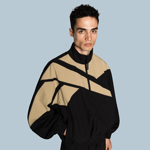 Men Custom Logo Outdoor 2 Pieces Track Suit Windbreaker Running Jogging Ripstop Nylon Autumn Sports <b>Tracksuit</b> Sets OEM Service - Product Image 2