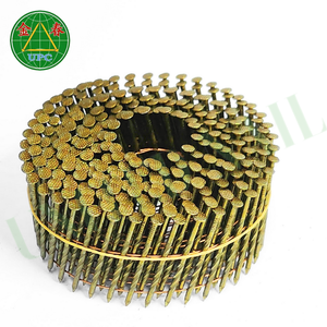 Offre Spéciale : Clous en Bobine de 1-1/4 pouce en Fil d'Acier Revêtu Jaune, 14000 pièces, OEM, avec Tige en Spirale Lisse, Origine Vietnam - Product Image 2