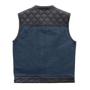 Gilet de club de motards en denim - Product Image 4