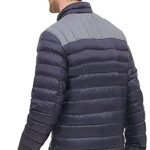 Blouson matelassé camouflage pour homme, col montant, fermeture éclair, design rembourré, chaud, style extérieur, rembourrage en polyester, style décontracté hiver - Product Image 3