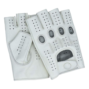 Gants de conduite en cuir véritable pour hommes, style classique, prix de gros, directement de l'usine - Product Image 1