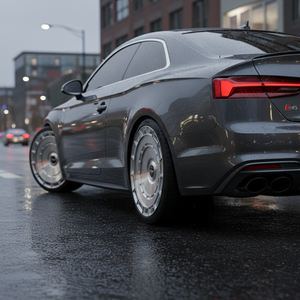 ข้อมูลจำเพาะของรางไฟไฮเปอร์ล้อขึ้นรูปล้อ18 19 20 21 22นิ้ว5X114.3โรตารี่ฝาครอบตรงกลางที่กำหนดเอง - Product Image 6