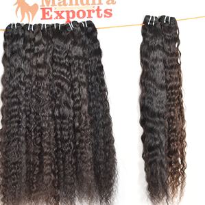 Lots de Cheveux Indiens Bruts en Gros Provenant d'un Fournisseur Indien – Cheveux Remy Indiens à Cuticules Alignées – Fournisseur de Cheveux Humains Bouclés - Product Image 2